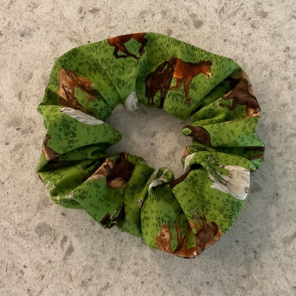Horse Cotton Scrunchies - Picture 2 of 2